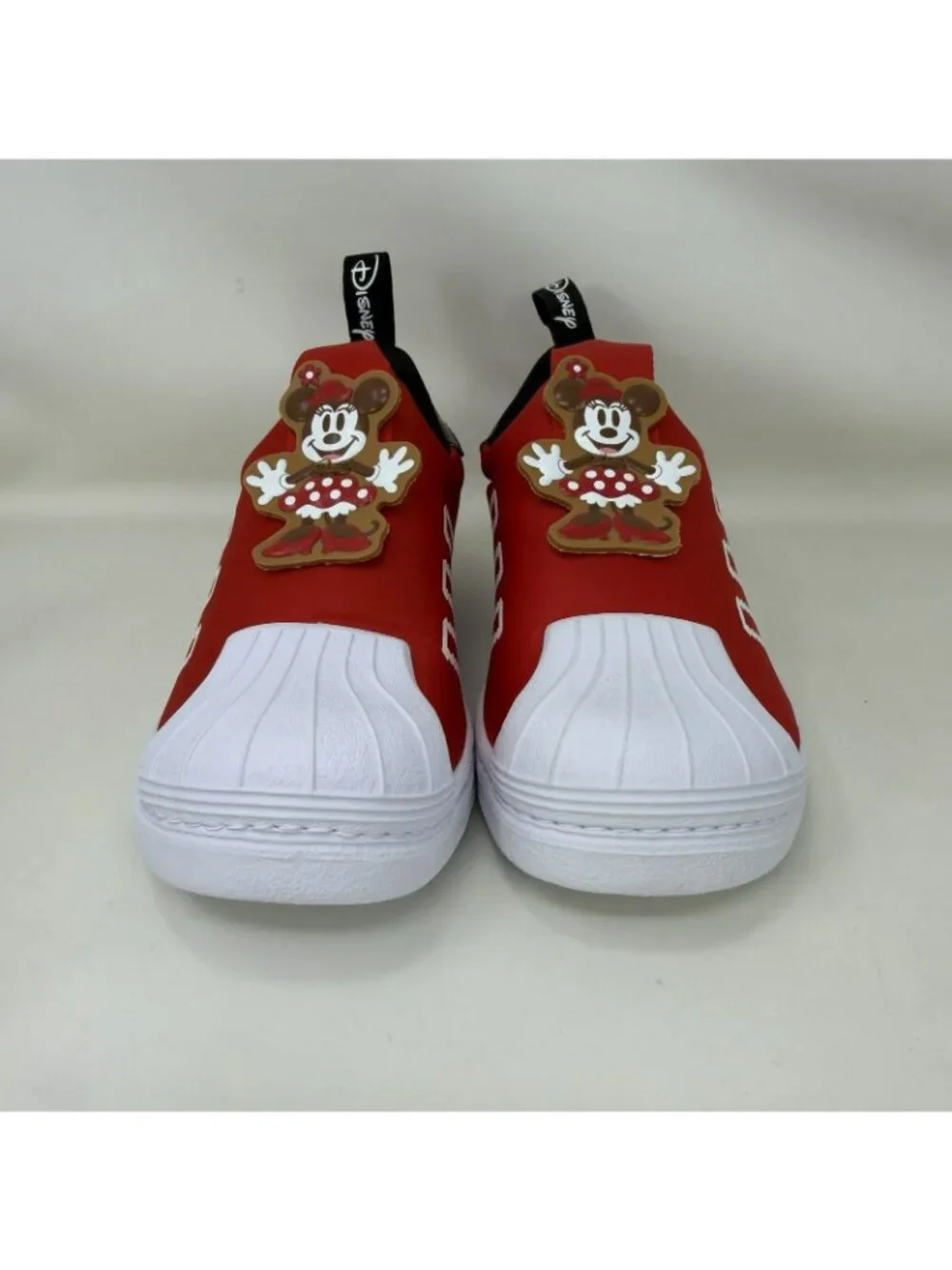 Adidas Superstar 360 Disney Minnie Mouse Slip On Shoes Red Toddler Size 11
